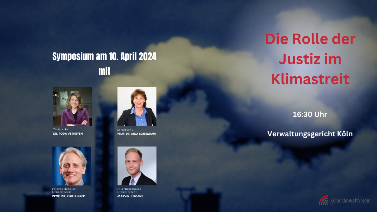 Beitragsbild Klima und Justiz