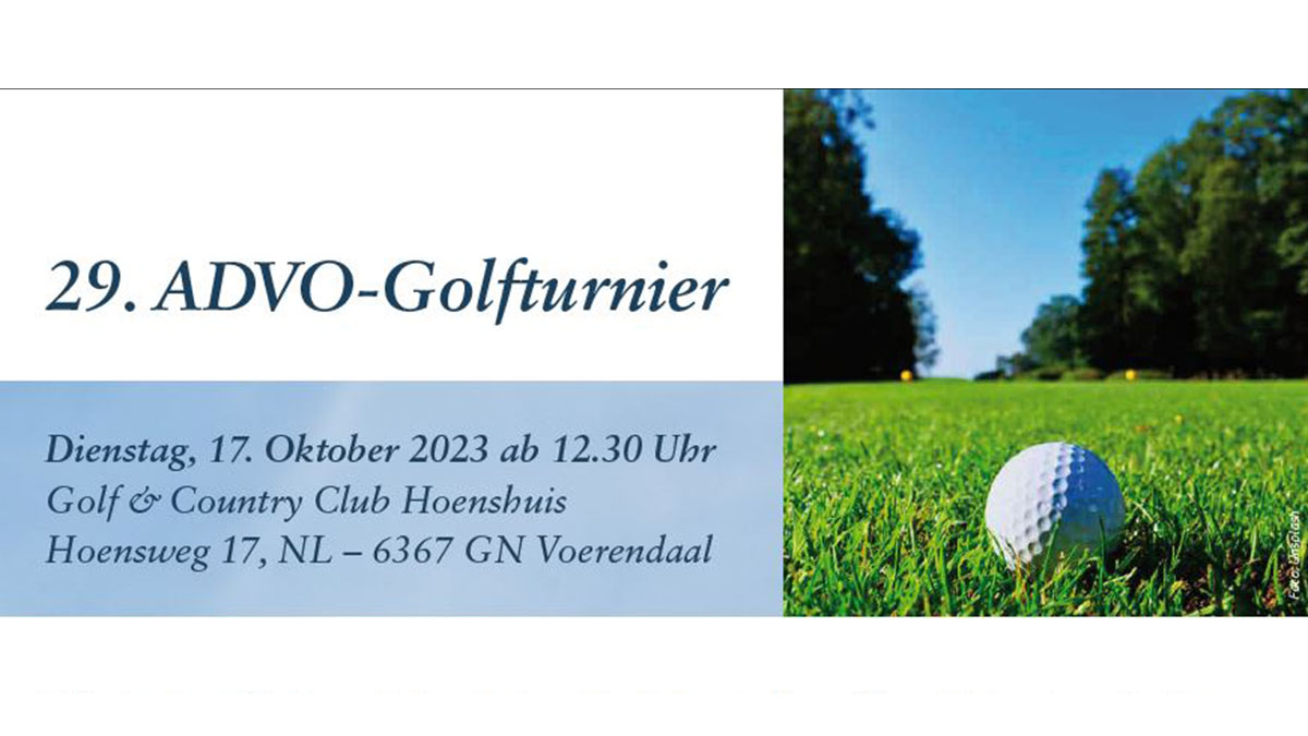 Beitragsbild ADVO Golfturnier 17.10.2023