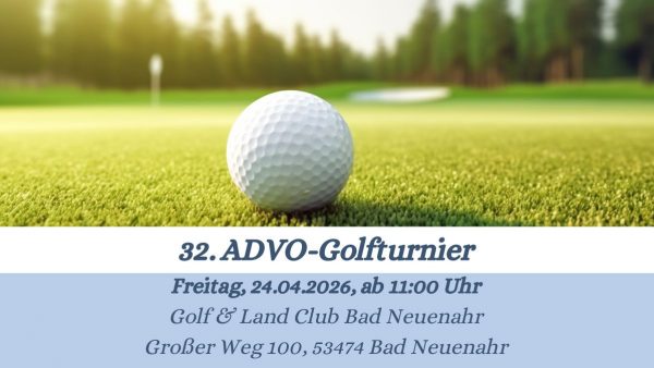 KAV 32 ADVO Golfturnier 2026 1200x675