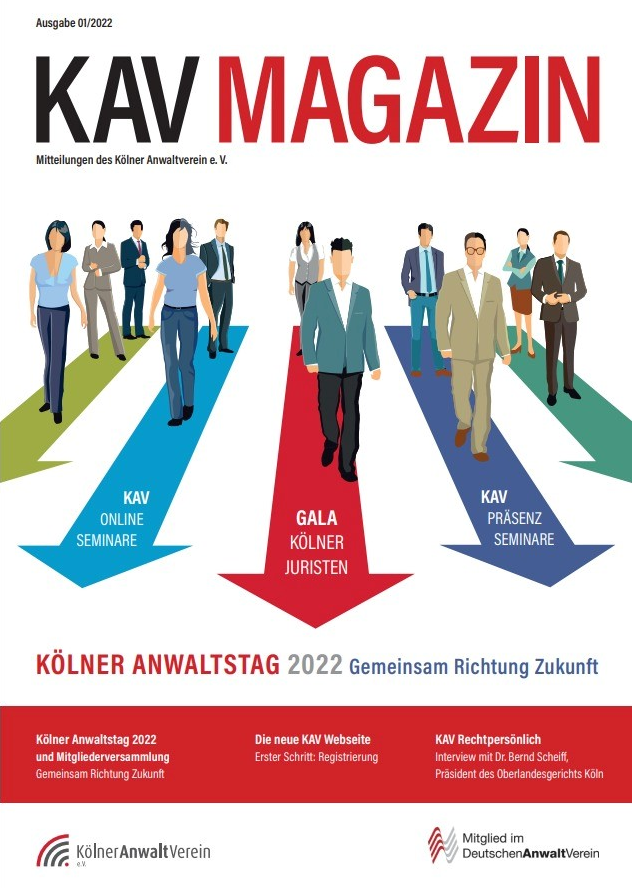 Cover KAV Magazin Ausgabe-01-2022