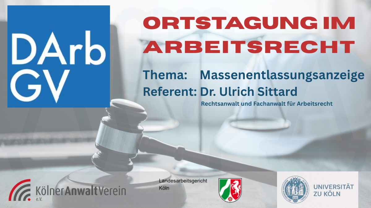 KAV Beitragsbild2 Ortstagung ArbR